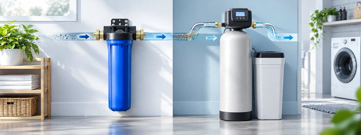 Whole House Water Filter vs Water Softener: Do You Need Both?
