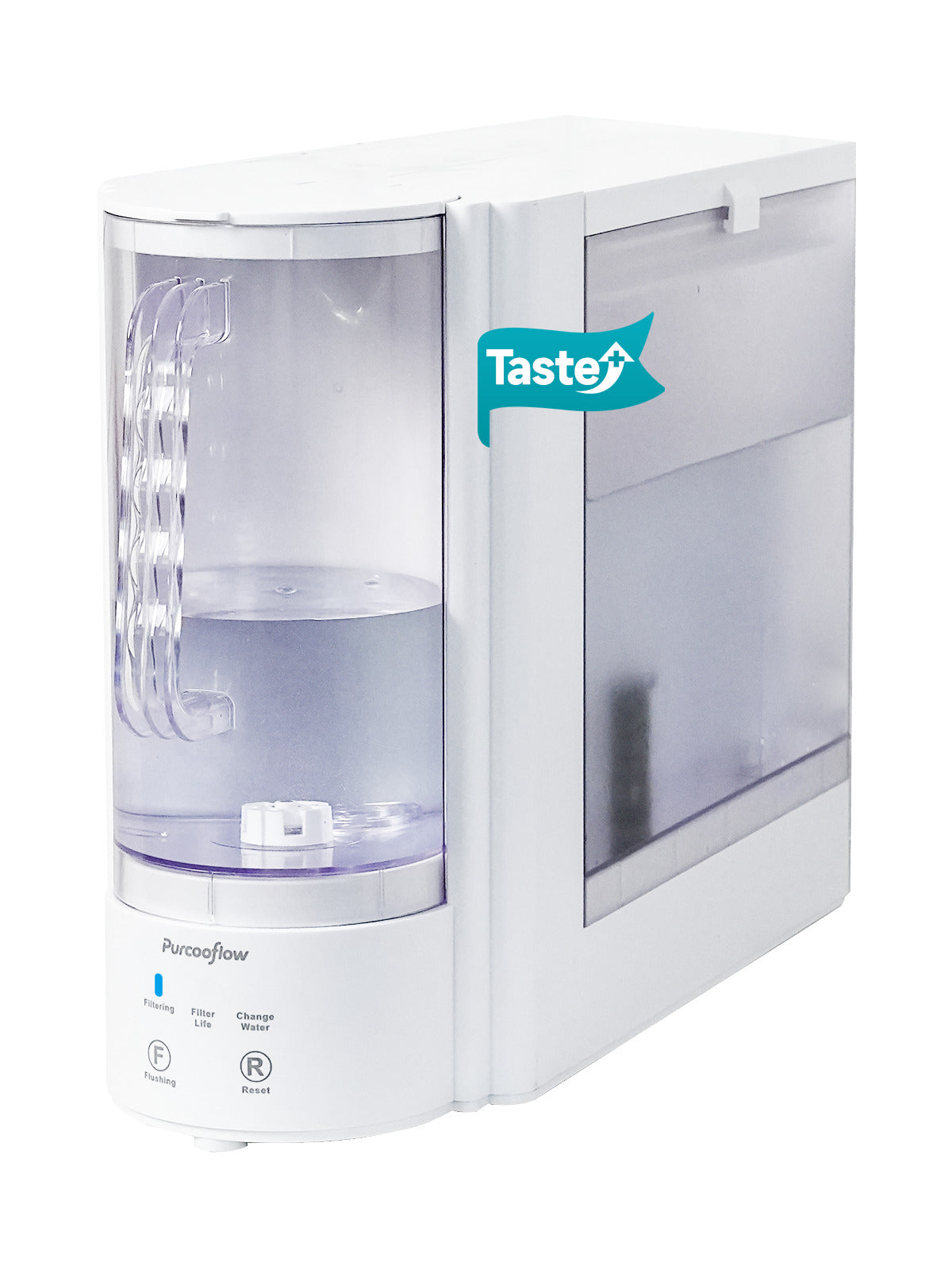 Purcooflow P3 Auto-Fill 5-Stage Countertop RO System with Post-CTO Polishing and Portable Pitcher